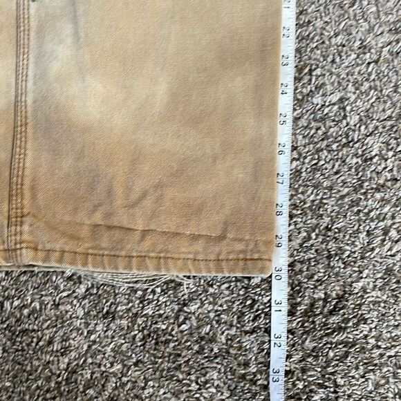 Dickies carpenter’s cargo work pants size 38-32 brown - Picture 10 of 12